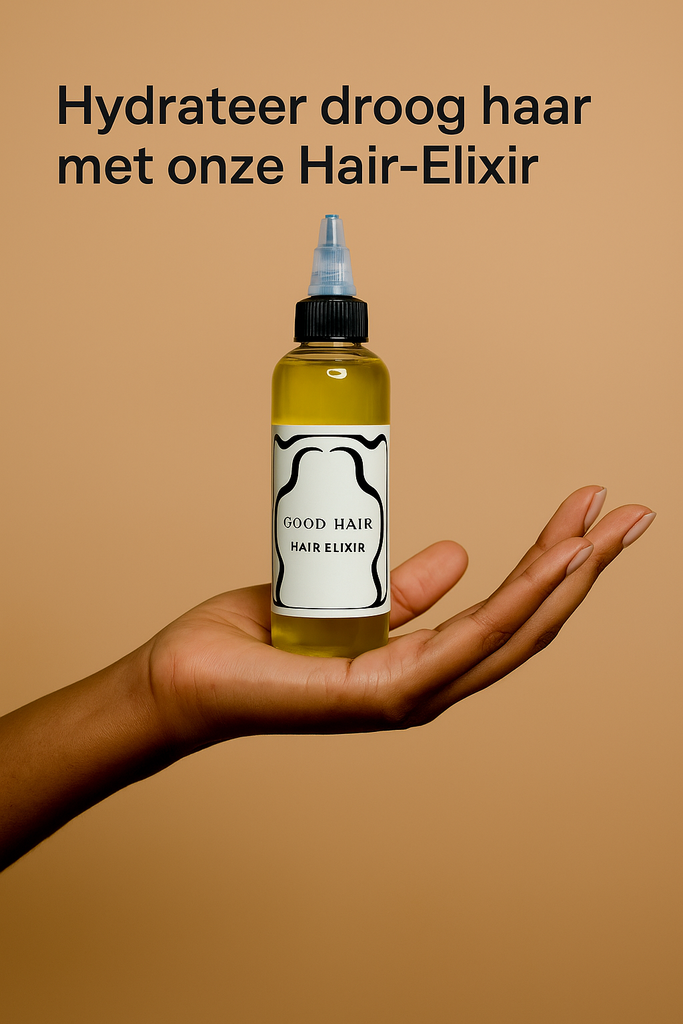 Hoe droog haar te hydrateren met ons haarelixer