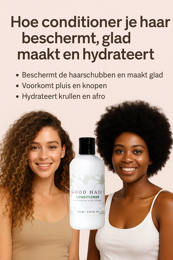 Hoe conditioner je haar beschermt, glad maakt en hydrateert