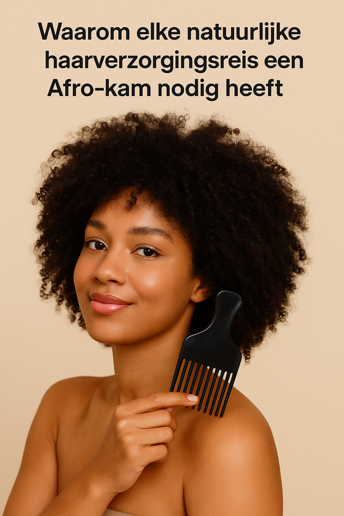 Waarom elke natuurlijke haarverzorgingsreis een Afro-kam nodig heeft