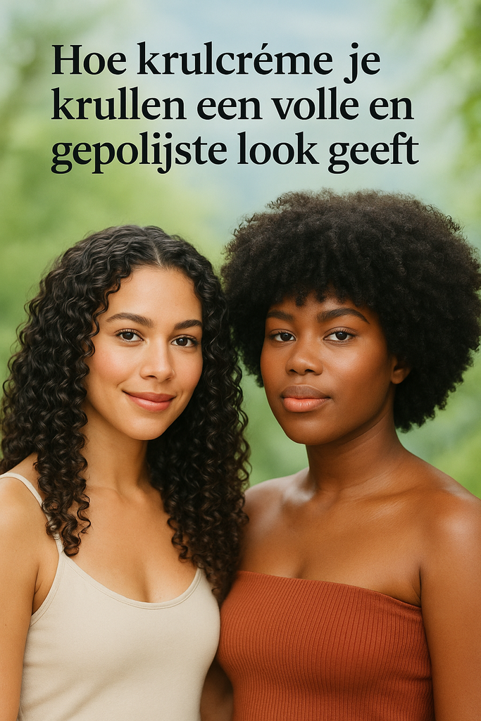 Hoe krulcrème je krullen een volle en gepolijste look geeft
