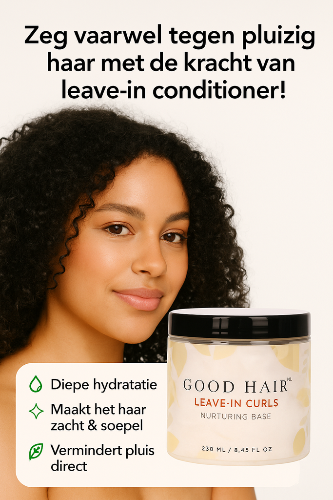 Zeg vaarwel tegen pluizig haar met de kracht van leave-in conditioner!