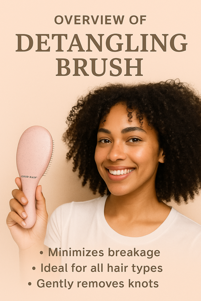 Verminder haarbreuk en verbeter de gezondheid van je haar met een ontwarrende borstel