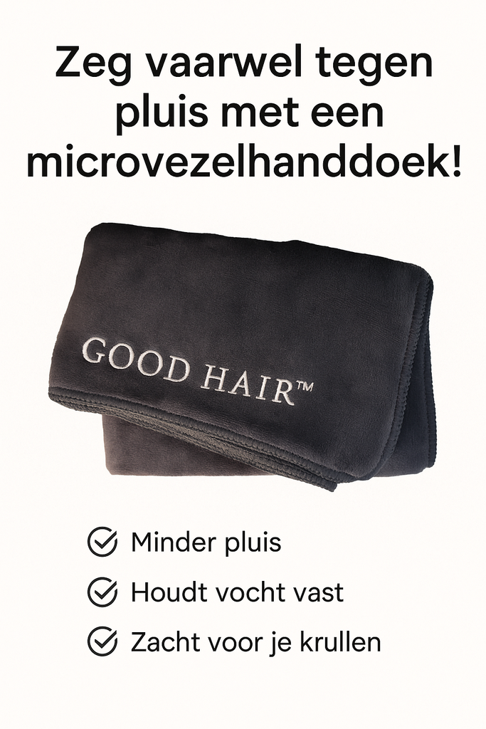 Zeg vaarwel tegen pluis met een microvezelhanddoek voor krullen!