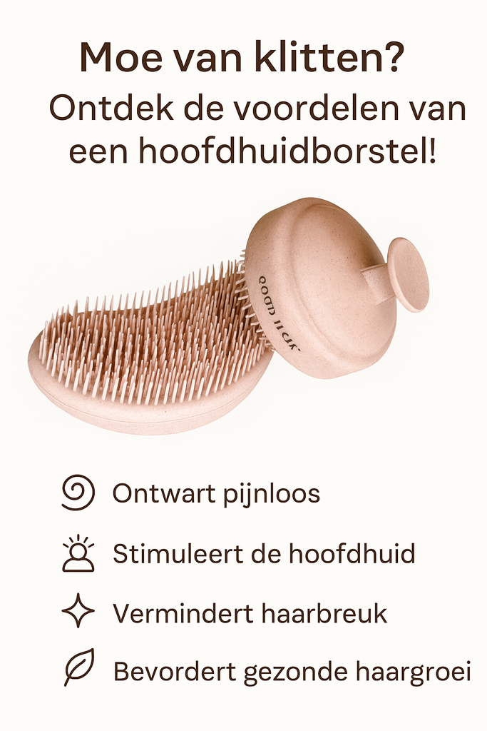 Moe van klitten? Ontdek de voordelen van een hoofdhuidborstel!