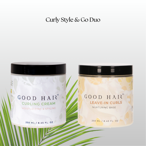 Curly Style & Go Duo Set